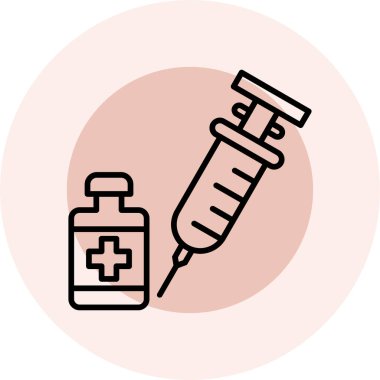 Modern simgenin vektör illüstrasyonu