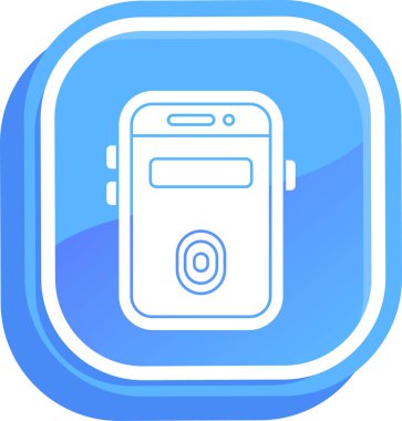 Telefon simgesi vektör illüstrasyonu