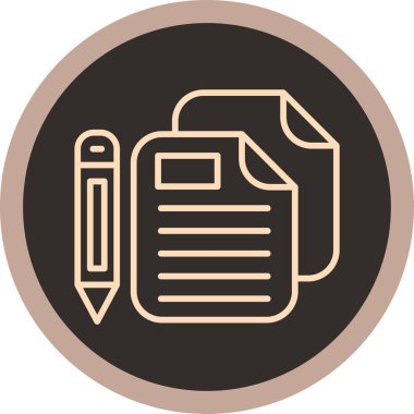 dosya biçimi simgesi, vektör illüstrasyonu