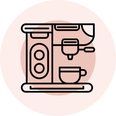 Kahve fincanı simgesi, taslak biçimi