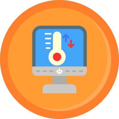 Klima sıcaklığı simgesi