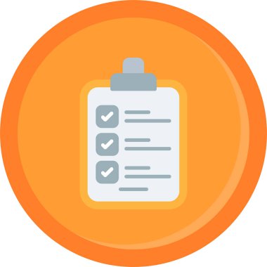 Pano simgesi, vektör illüstrasyonu basit tasarım