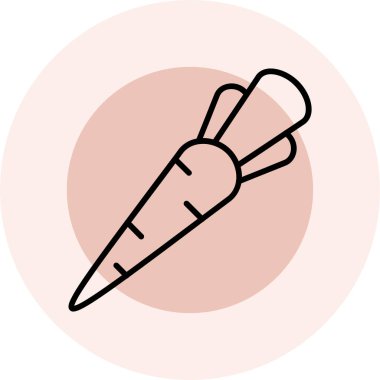 Kalem. Web simgesi basit illüstrasyon