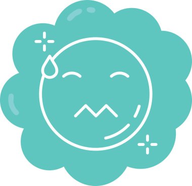 bebek simgesi, basit vektör illüstrasyonu