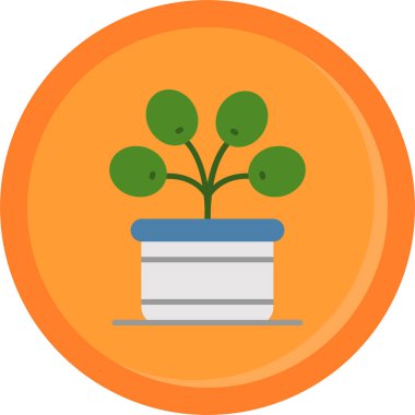 Kaktüs. Web simgesi basit tasarım