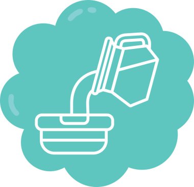 Modern b 'nin vektör illüstrasyonu eksik simgesi