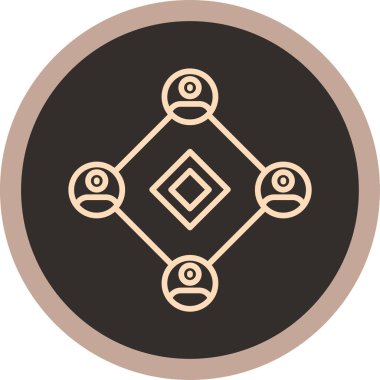 seo modern simgesinin vektör illüstrasyonu