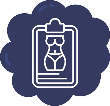 Parfüm. Web simgesi basit illüstrasyon