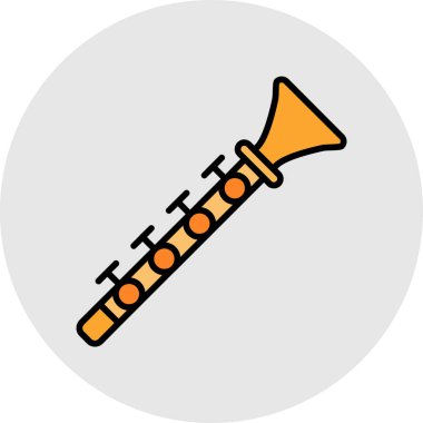 trompet simge vektör çizim