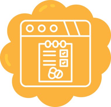 Bulut hesaplama. Web simgesi