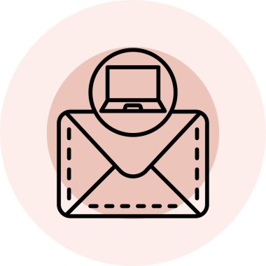 Posta simgesi olan zarf