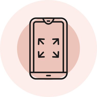 seo modern simgesinin vektör illüstrasyonu