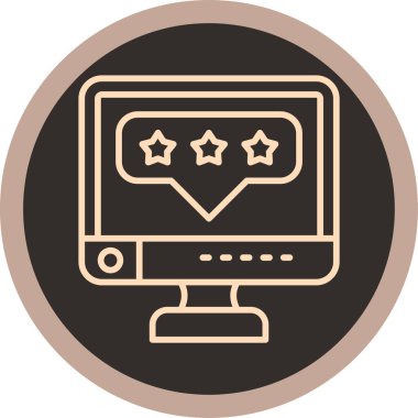 seo modern simgesinin vektör illüstrasyonu