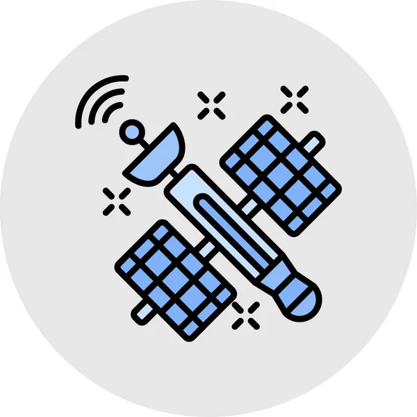 İHA simge vektörü. İnce çizgi işareti. izole edilmiş sınır sembolü çizimi