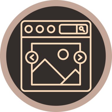 Bir mutfak simgesinin vektör çizimi