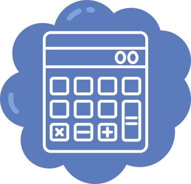 Takvim. Web simgesi basit tasarım