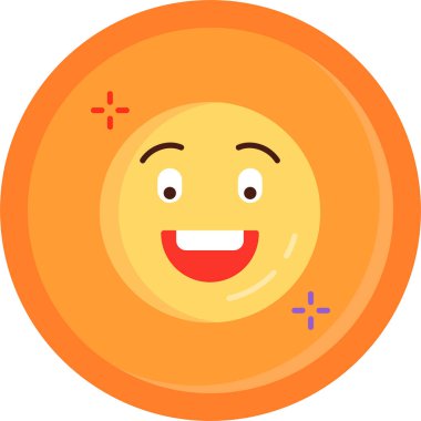 Duygusallık. Web simgesi vektör illüstrasyonu