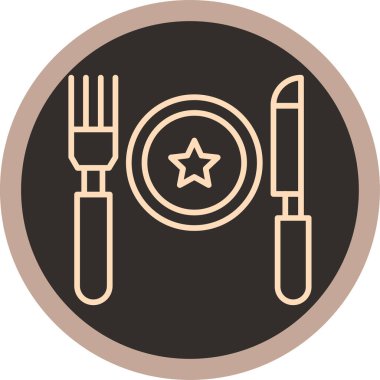 Modern simgenin vektör illüstrasyonu