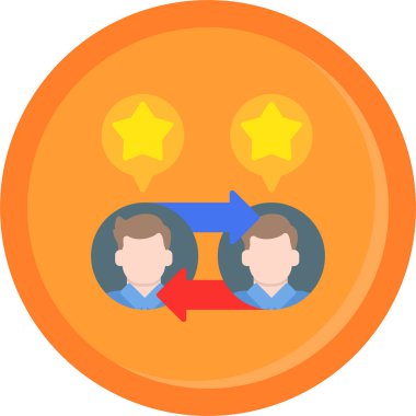 iş yönetimi simgesi vektör illüstrasyonu