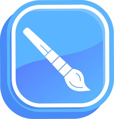 Bıçak ikonu. düz resimleme.