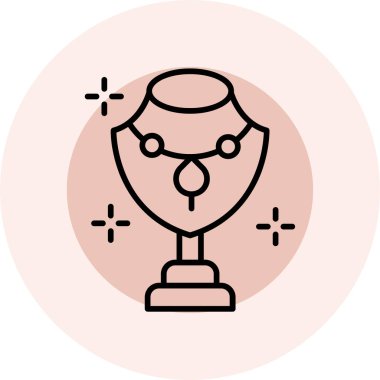 kupa simgesi vektör illüstrasyonu