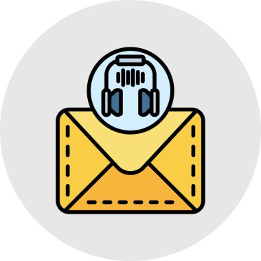 e-posta zarfı ileti simgesi - özet biçimi