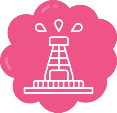 deniz feneri web vektör illüstrasyonu