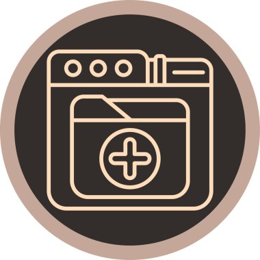 seo modern simgesinin vektör illüstrasyonu