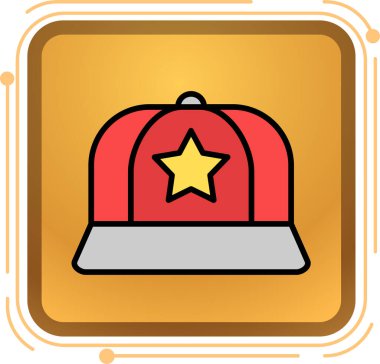 Modern simgenin vektör illüstrasyonu