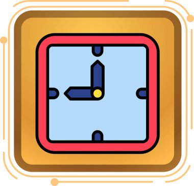 Çizgi film simgesinin vektör çizimi