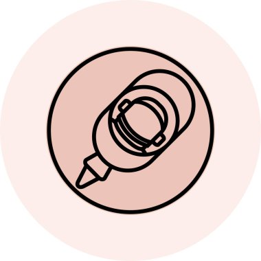 Modern b 'nin vektör illüstrasyonu eksik simgesi