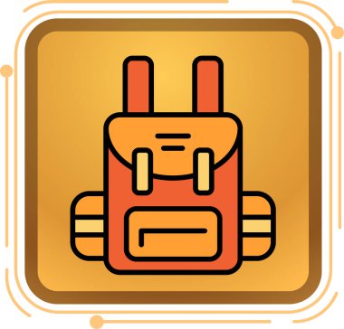 Çizgi film simgesinin vektör illüstrasyonu