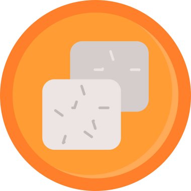 Yemek. Web simgesi basit illüstrasyon