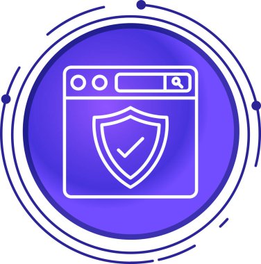 Beyaz arkaplanda güvenli çizgi simgesi izole edildi. Kapı, şifreli bir kasayı kilitliyor. Güvenilir veri koruması. Renkli taslak konsepti. vektör