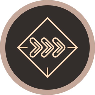 ok simgesinin vektör illüstrasyonu