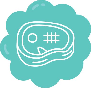 Modern b 'nin vektör illüstrasyonu eksik simgesi