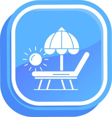 sandalye simgesi çizimi