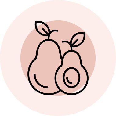 Modern simgenin vektör illüstrasyonu