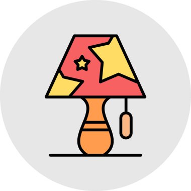 Lamba. Web simgesi basit illüstrasyon