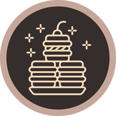 Gıda simgesinin vektör illüstrasyonu