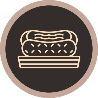 Ekmek ikonu. fırın kavramı