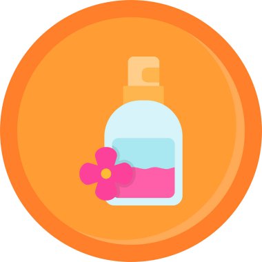 spa ve refah renkli vektör simgesi.