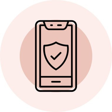 Modern b 'nin vektör illüstrasyonu kalkan simgesinden yoksun