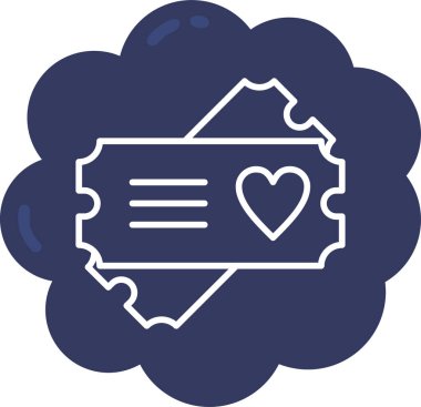 Aşk kalbi. Web simgesi basit tasarım