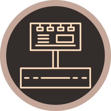 bilgisayar simgesi vektör illüstrasyonu