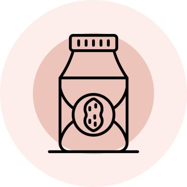 Gıda simgesinin vektör illüstrasyonu