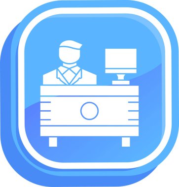 Modern b 'nin vektör illüstrasyonu ikon eksikliği hastane odası