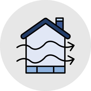 ev simgesi vektör illüstrasyonu