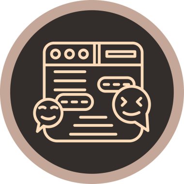 Modern b 'nin vektör illüstrasyonu insanların ikonundan yoksun