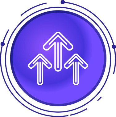 oklar vektör çizim